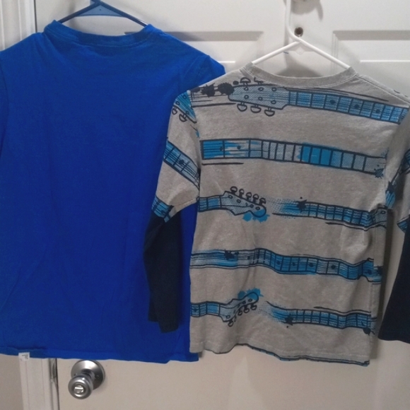 TWO Shirts Boys Sz 8 Musical Oriented - Picture 4 of 6